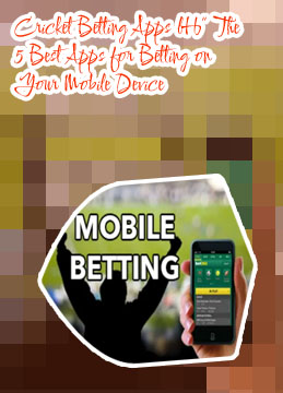Best app to bet on cricket