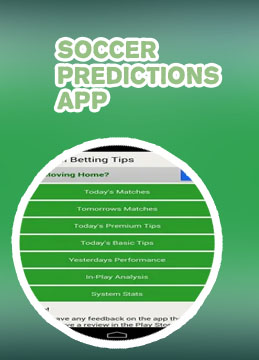 Best soccer betting tips app